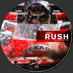 Rush (2014)1500 x 1500Blu-ray Disc Label by GlobalCinema