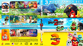 Angry Birds Triple Feature3142 x 174815mm Blu-ray Cover by tmscrapbook