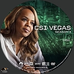 CSI: Vegas - Season 3, Disc 11500 x 1500DVD Disc Label by tmscrapbook