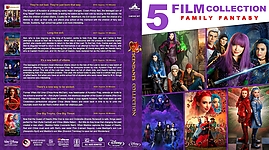 Descendants Collection3142 x 174815mm Blu-ray Cover by tmscrapbook