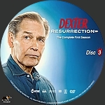 Dexter: Resurrection - Season 1, Disc 31500 x 1500DVD Disc Label by tmscrapbook
