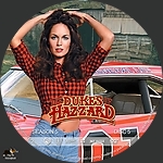 Dukes of Hazzard - Season 5, Disc 51500 x 1500DVD Disc Label by tmscrapbook