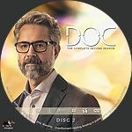 DOC - Season 2, Disc 21500 x 1500DVD Disc Label by tmscrapbook