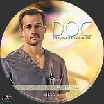 DOC - Season 2, Disc 31500 x 1500DVD Disc Label by tmscrapbook