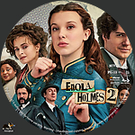Enola Holmes 21500 x 1500Blu-ray Disc Label by tmscrapbook