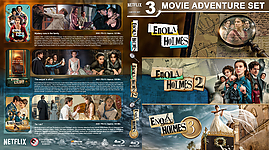Enola Holmes Triple Feature3142 x 174815mm Blu-ray Cover by tmscrapbook