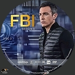 FBI - Season 8, Disc 31500 x 1500DVD Disc Label by tmscrapbook