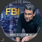 FBI - Season 8, Disc 51500 x 1500DVD Disc Label by tmscrapbook