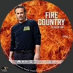 Fire Country - Season 1, Disc 21500 x 1500DVD Disc Label by tmscrapbook