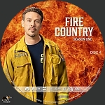 Fire Country - Season 1, Disc 41500 x 1500DVD Disc Label by tmscrapbook