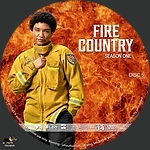 Fire Country - Season 1, Disc 51500 x 1500DVD Disc Label by tmscrapbook