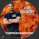 Fire Country - Season 1, Disc 61500 x 1500DVD Disc Label by tmscrapbook