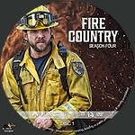 Fire Country - Season 4, Disc 11500 x 1500DVD Disc Label by tmscrapbook