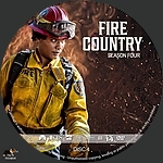 Fire Country - Season 4, Disc 11500 x 1500DVD Disc Label by tmscrapbook