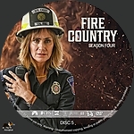 Fire Country - Season 4, Disc 11500 x 1500DVD Disc Label by tmscrapbook