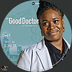 The Good Doctor - Season 5, Disc 51500 x 1500DVD Disc Label by tmscrapbook