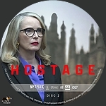 Hostage (TV mini-series), Disc 21500 x 1500DVD Disc Label by tmscrapbook