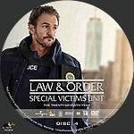 Law & Order: Special Victims Unit - Season 27, Disc 41500 x 1500DVD Disc Label by tmscrapbook