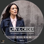 Law & Order - Season 25, Disc 51500 x 1500DVD Disc Label by tmscrapbook
