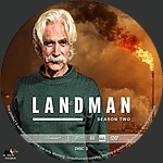 Landman - Season 2, Disc 31500 x 1500DVD Disc Label by tmscrapbook