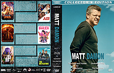 Matt Damon Collection - Set 73370 x 217522mm DVD Cover by tmscrapbook