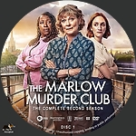 The Marlow Murder Club - Season 2, Disc 11500 x 1500DVD Disc Label by tmscrapbook