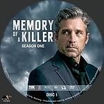 Memory of a Killer - Season 1, Disc 11500 x 1500DVD Disc Label by tmscrapbook