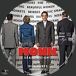 Monk - Season 8, Disc 31500 x 1500DVD Disc Label by tmscrapbook
