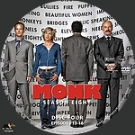 Monk - Season 8, Disc 41500 x 1500DVD Disc Label by tmscrapbook