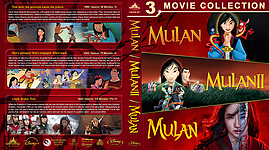 Mulan Triple Feature3142 x 174815mm Blu-ray Cover by tmscrapbook