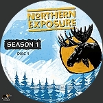 Northern Exposure - Season 1, Disc 11500 x 1500DVD Disc Label by tmscrapbook