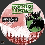 Northern Exposure - Season 4, Disc 11500 x 1500DVD Disc Label by tmscrapbook