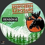 Northern Exposure - Season 6, Disc 11500 x 1500DVD Disc Label by tmscrapbook