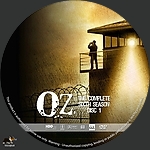 OZ - Season 6, Disc 11500 x 1500DVD Disc Label by tmscrapbook