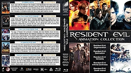 Resident Evil Animation Collection 3142 x 174815mm Blu-ray Cover by tmscrapbook
