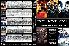 Resident Evil Animation Collection 3240 x 217514mm DVD Cover by tmscrapbook