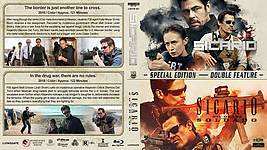 Sicario Double Feature (4K)3118 x 174812mm Blu-ray Cover by tmscrapbook