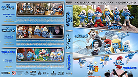 The Smurfs Triple Feature (4K)3142 x 174815mm Blu-ray Cover by tmscrapbook