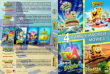 Spongebob 4-Pack3240 x 217514mm DVD Cover by tmscrapbook