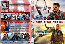 Top Gun Double Feature3240 x 217514mm DVD Cover by tmscrapbook