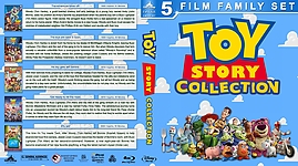 Toy Story Collection-53142 x 174815mm Blu-ray Cover by tmscrapbook
