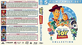 Toy Story Collection-53142 x 174815mm Blu-ray Cover by tmscrapbook