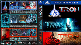 Tron Triple Feature3142 x 174815mm Blu-ray Cover by tmscrapbook