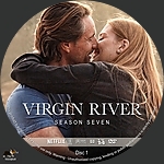 Virgin River - Season 7, Disc 11500 x 1500DVD Disc Label by tmscrapbook