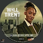 Will Trent  - Season 1, Disc 21500 x 1500DVD Disc Label by tmscrapbook