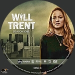 Will Trent  - Season 1, Disc 31500 x 1500DVD Disc Label by tmscrapbook