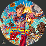 Back To The Future III V3 19901500 x 1500Blu-ray Disc Label by Wrench