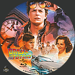 Back To The Future I V2 19851500 x 1500Blu-ray Disc Label by Wrench