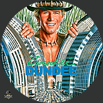 Crocodile Dundee 19861500 x 1500Blu-ray Disc Label by Wrench