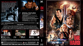 Die Hard Spanning Spine3173 x 176210mm Blu-ray Cover by Wrench